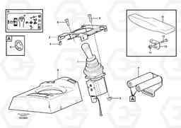 58818 Servo valve with fitting parts. L150E S/N 6005 - 7549 S/N 63001 - 63085, Volvo Construction Equipment