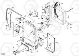 83663 Cooling system ECR88 S/N 10001-14010, Volvo Construction Equipment