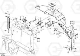 1969 Cowl frame, cover and hood ECR88 S/N 10001-14010, Volvo Construction Equipment