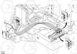 44748 Hydraulic system, attachment line ECR88 S/N 10001-14010, Volvo Construction Equipment