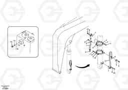 5825 Working hydraulic, boom cylinder ECR88 S/N 14011-, Volvo Construction Equipment