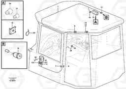 57442 Cable harnesses, cab A35D, Volvo Construction Equipment