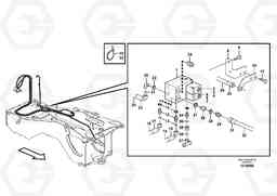 33788 Hoses to fan drive L60E, Volvo Construction Equipment