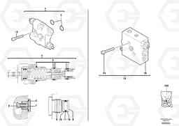 33187 Balancing valve ( slewing ) EW50 TYPE 256, Volvo Construction Equipment