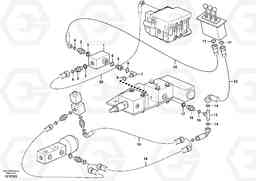 44517 Servo hydraulic: hydraulic lines L60E, Volvo Construction Equipment