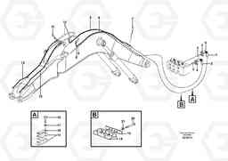 36321 Hydr. equipm. on dipper arm, X1 EW140B, Volvo Construction Equipment