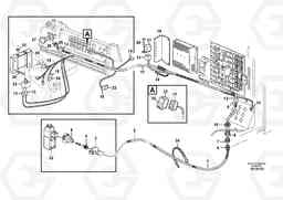 61702 Cable harness: Adjustableflow from hydraulic function 3. L70E, Volvo Construction Equipment