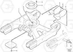 29654 Lower frame EC25 TYPE 281, Volvo Construction Equipment