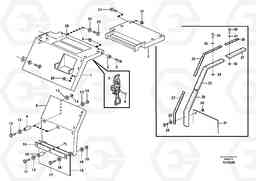 81935 Fender, rear L120D, Volvo Construction Equipment