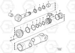 3090 Hydraulic cylinder, tilting L330E, Volvo Construction Equipment
