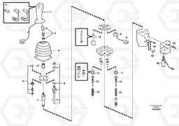 75868 Servo valve, single levercontrol L90D, Volvo Construction Equipment