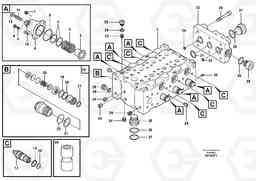 12326 Main valve assembly, A EW140B, Volvo Construction Equipment