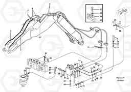 45796 Equipment hydraulics, offset EW160B, Volvo Construction Equipment