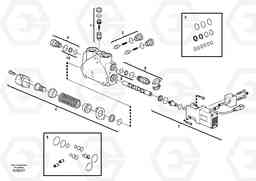 3101 Valve section BL71, Volvo Construction Equipment