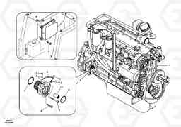 27383 Engine EC290B SER NO INT 13562- EU & NA 80001-, Volvo Construction Equipment