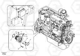 47448 Engine EC290B, Volvo Construction Equipment