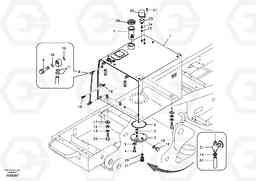 106653 Fuel tank with fitting parts EC290B, Volvo Construction Equipment