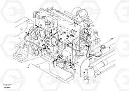 64417 Cable harness, engine EC290B, Volvo Construction Equipment