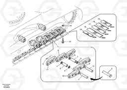 59536 Track chain EC290B, Volvo Construction Equipment