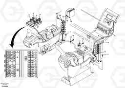 94331 Cable and wire harness, instrument panel EC360B, Volvo Construction Equipment