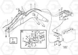 106759 Attachment hydraulics, offset special, X3 EW160B, Volvo Construction Equipment