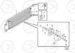 45031 Condenser for cooling agent R134a with fitting parts. L180E S/N 5004 - 7398 S/N 62501 - 62543 USA, Volvo Construction Equipment