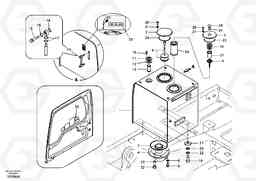 106649 Hydraulic oil tank EC290B SER NO INT 13562- EU & NA 80001-, Volvo Construction Equipment