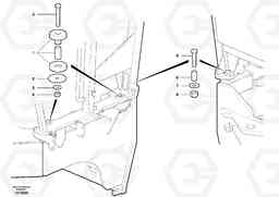 232 Cab mounts G900 MODELS S/N 39300 -, Volvo Construction Equipment