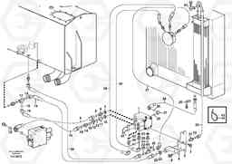 29901 Hoses for reversing fan drive L70E, Volvo Construction Equipment