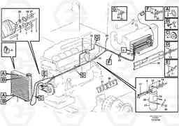 90398 Assembly of hose: evaparator, receiver drier and condenser. L120D, Volvo Construction Equipment