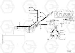 3417 Fuel circuit EC45 TYPE 284, Volvo Construction Equipment