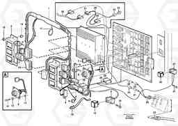 60197 Electrical distribut.unit and cable harness L110E S/N 1002 - 2165 SWE, 60001- USA,70201-70257BRA, Volvo Construction Equipment