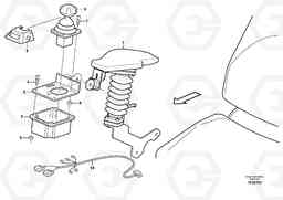 21724 Armrest L180E HIGH-LIFT S/N 8002 - 9407, Volvo Construction Equipment