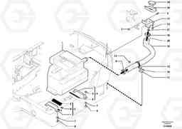 23072 Fuel circuit EC25 TYPE 281, Volvo Construction Equipment