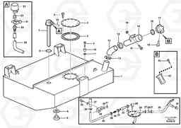 65992 Fuel tank with fitting parts L330E, Volvo Construction Equipment