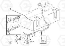 84233 Coolant drainage L150E S/N 6005 - 7549 S/N 63001 - 63085, Volvo Construction Equipment