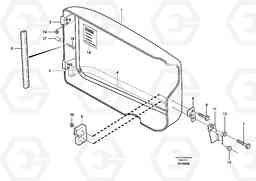 14000 Filter cover L70E, Volvo Construction Equipment