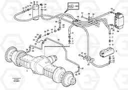 30864 Oil cooler, forword, pump circuit. L180E S/N 5004 - 7398 S/N 62501 - 62543 USA, Volvo Construction Equipment
