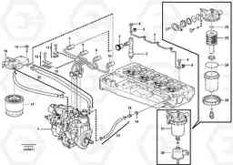 56829 Fuel lines and injectors MC70B, Volvo Construction Equipment