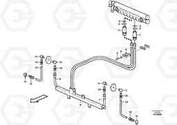 56430 Central lubrication, tool bar L50D, Volvo Construction Equipment