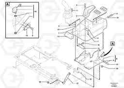 9523 Operator's station : instrument panel ( left ) EC45 TYPE 284, Volvo Construction Equipment