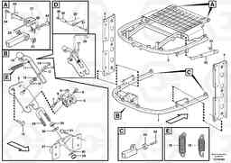 86051 Radiator casing, support L120E S/N 16001 - 19668 SWE, 64001- USA, 70701-BRA, Volvo Construction Equipment