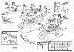 47233 Rocker switch panel EW160B, Volvo Construction Equipment