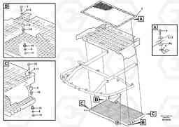 23144 Condenser for cooling agent R134a with fitting parts. L110E S/N 1002 - 2165 SWE, 60001- USA,70201-70257BRA, Volvo Construction Equipment