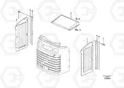 45187 Protecting plates L110E S/N 1002 - 2165 SWE, 60001- USA,70201-70257BRA, Volvo Construction Equipment