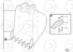 5996 Bucket EC15 TYPE 261 XT/XTV, Volvo Construction Equipment