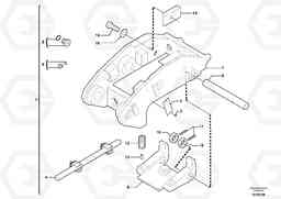 102035 Tool holder / mechanical control ECR28 TYPE 601, Volvo Construction Equipment