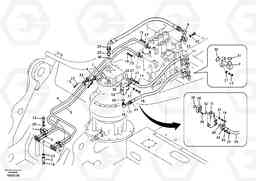 38934 Hydraulic system, control valve to boom and swing EC360B, Volvo Construction Equipment