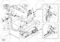 48295 Working hydraulic, slope and rotator on upper frame EC330B, Volvo Construction Equipment