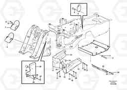 9082 Protecting plates L220E SER NO 4003 - 5020, Volvo Construction Equipment